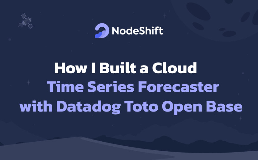 How I Built a Cloud Time Series Forecaster with Datadog Toto-Open-Base-1.0